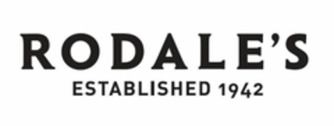 RODALE'S ESTABLISHED 1942 Logo (USPTO, 06/29/2012)