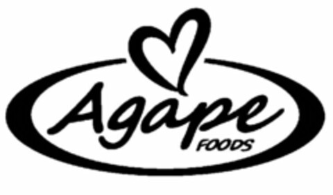 AGAPE FOODS Logo (USPTO, 11.07.2012)