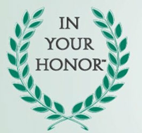 IN YOUR HONOR Logo (USPTO, 31.08.2012)