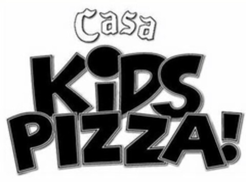 CASA KIDS PIZZA! Logo (USPTO, 15.08.2013)