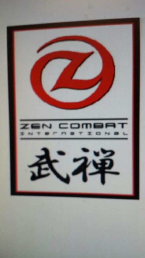 ZC ZEN COMBAT INTERNATIONAL Logo (USPTO, 03.09.2013)