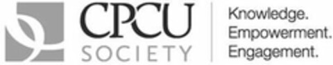 CPCU SOCIETY KNOWLEDGE. EMPOWERMENT. ENGAGEMENT. Logo (USPTO, 10/09/2013)