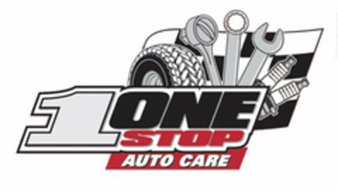 1ONE STOP AUTO CARE Logo (USPTO, 28.10.2013)