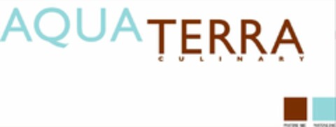 AQUA TERRA CULINARY Logo (USPTO, 16.04.2014)