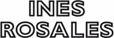 INES ROSALES Logo (USPTO, 10/20/2014)