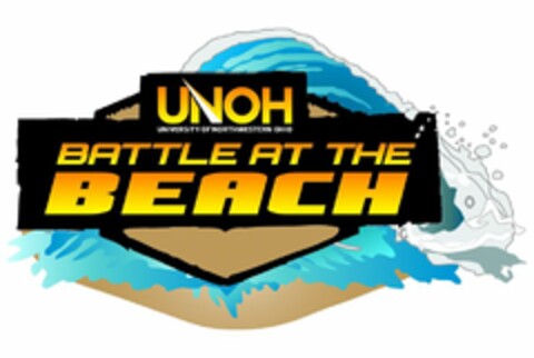 UNOH UNIVERSITY OF NORTHWESTERN OHIO BATTLE AT THE BEACH Logo (USPTO, 20.02.2015)