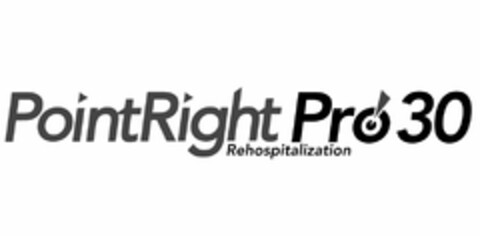 POINTRIGHT PRO 30 REHOSPITALIZATION Logo (USPTO, 03/26/2015)