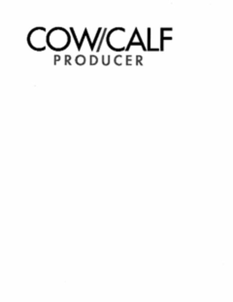 COW/CALF PRODUCER Logo (USPTO, 10.06.2015)