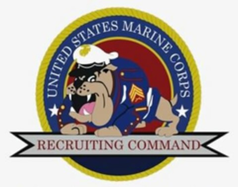 UNITED STATES MARINE CORPS RECRUITING COMMAND Logo (USPTO, 30.03.2016)