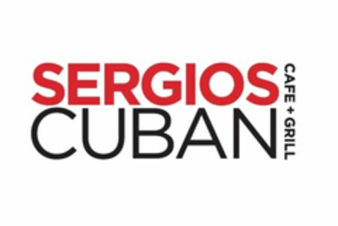 SERGIO'S CUBAN CAFE GRILL Logo (USPTO, 04/22/2016)