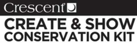 CRESCENT CREATE & SHOW CONSERVATION KIT Logo (USPTO, 05/16/2016)