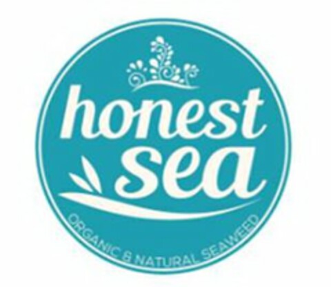 HONEST SEA ORGANIC & NATURAL SEAWEED Logo (USPTO, 04.11.2016)