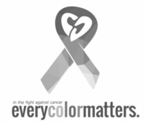 IN THE FIGHT AGAINST CANCER EVERYCOLORMATTERS. Logo (USPTO, 13.02.2017)