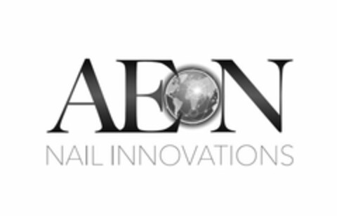 AEON NAIL INNOVATIONS Logo (USPTO, 04/03/2017)