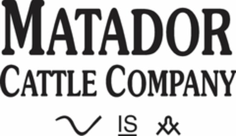 MATADOR CATTLE COMPANY V IS Logo (USPTO, 02.05.2017)