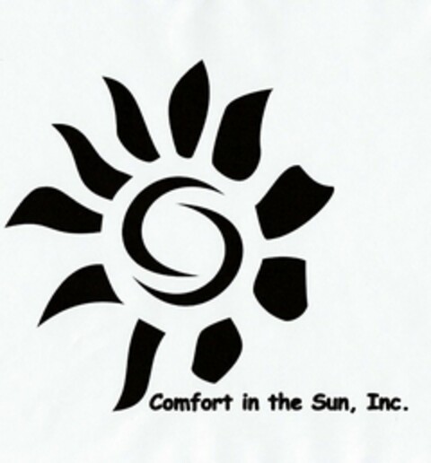 COMFORT IN THE SUN, INC. Logo (USPTO, 30.06.2017)