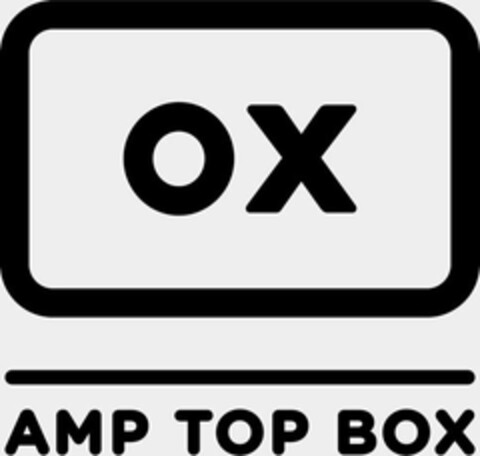 OX AMP TOP BOX Logo (USPTO, 14.07.2017)