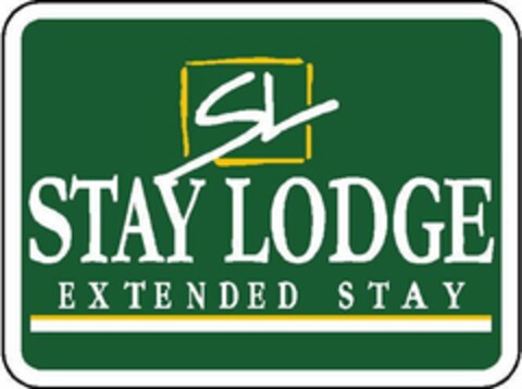 SL STAY LODGE EXTENDED STAY Logo (USPTO, 02.08.2017)