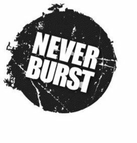 NEVER BURST Logo (USPTO, 09/15/2017)