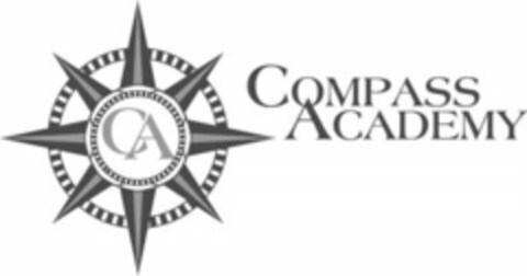 CA COMPASS ACADEMY Logo (USPTO, 02/20/2018)