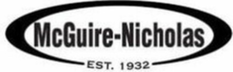 MCGUIRE-NICHOLAS EST. 1932 Logo (USPTO, 03/26/2018)