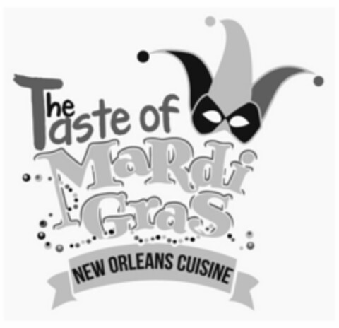 THE TASTE OF MARDI GRAS NEW ORLEANS CUISINE Logo (USPTO, 25.04.2018)