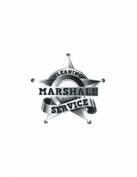 MARSHALL CLEANING SERVICE Logo (USPTO, 05/11/2018)