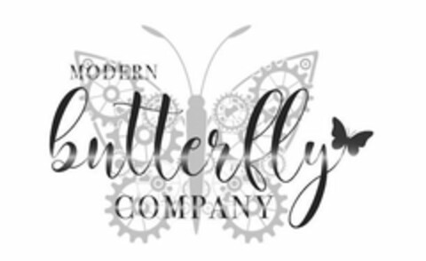 MODERN BUTTERFLY COMPANY Logo (USPTO, 08/13/2018)