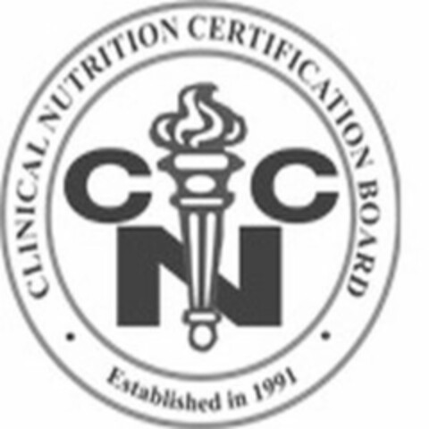 CLINICAL NUTRITION CERTIFICATION BOARD · ESTABLISHED IN 1991 · C N Logo (USPTO, 07.01.2019)