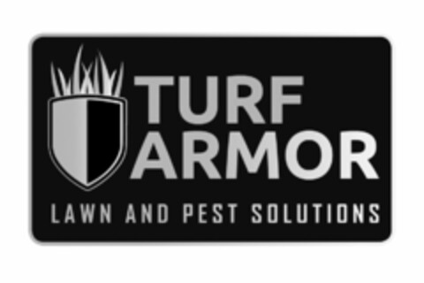 TURF ARMOR LAWN AND PEST SOLUTIONS Logo (USPTO, 05/13/2019)