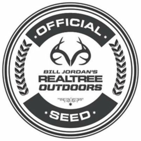 OFFICIAL SEED BILL JORDAN'S REALTREE OUTDOORS Logo (USPTO, 30.05.2019)