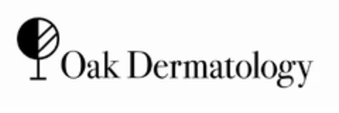 OAK DERMATOLOGY Logo (USPTO, 08.08.2019)