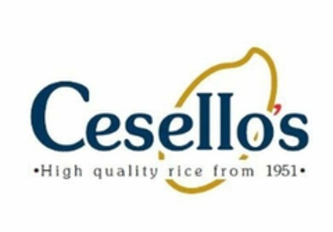 CESELLO'S HIGH QUALITY RICE FROM 1951 Logo (USPTO, 12/13/2019)