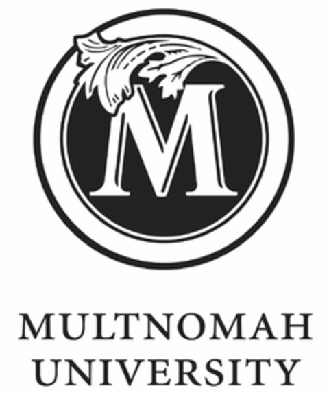 M MULTNOMAH UNIVERSITY Logo (USPTO, 27.01.2020)