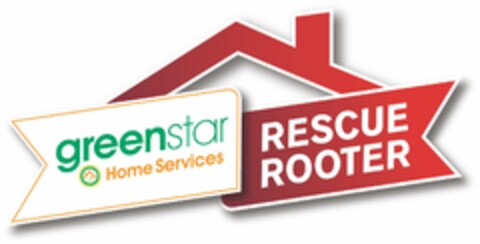 GREENSTAR HOME SERVICES RESCUE ROOTER Logo (USPTO, 02/18/2020)