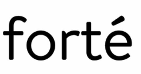 FORTÉ Logo (USPTO, 11.09.2020)