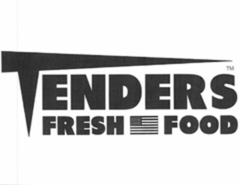 TENDERS FRESH FOOD Logo (USPTO, 01/26/2009)