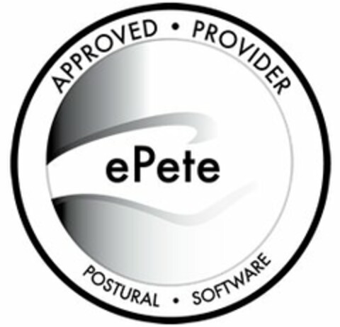 EPETE APPROVED · PROVIDER POSTURAL · SOFTWARE Logo (USPTO, 02.07.2009)