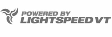 POWERED BY LIGHTSPEEDVT Logo (USPTO, 15.02.2010)