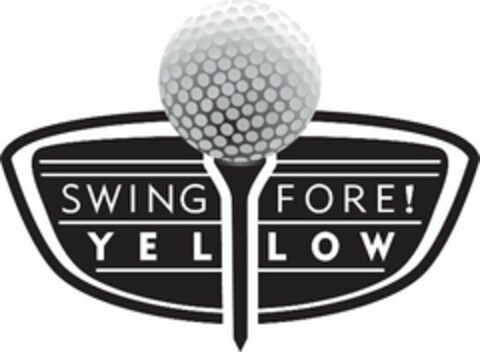 SWING FORE! YELLOW Logo (USPTO, 23.03.2010)