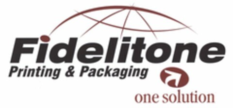FIDELITONE PRINTING & PACKAGING ONE SOLUTION Logo (USPTO, 23.04.2010)