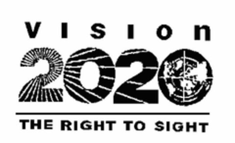 VISION 2020 THE RIGHT TO SIGHT Logo (USPTO, 22.03.2011)