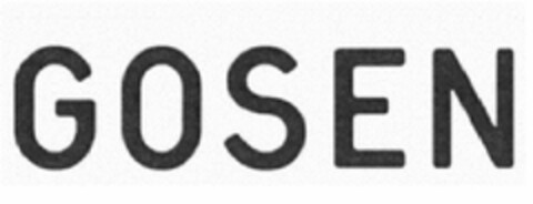 GOSEN Logo (USPTO, 03/31/2011)