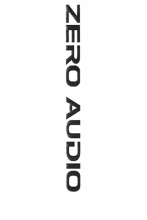 ZERO AUDIO Logo (USPTO, 15.07.2011)