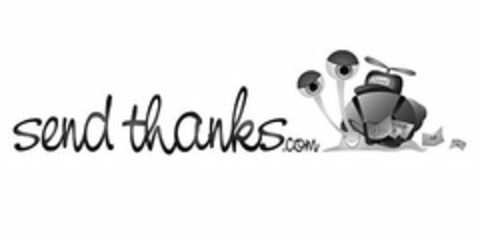 SEND THANKS.COM SEND THX Logo (USPTO, 17.11.2011)