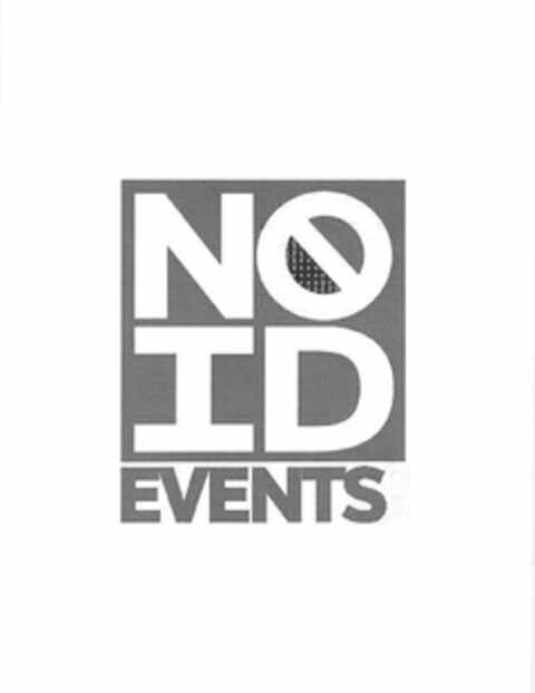 NO ID EVENTS Logo (USPTO, 15.02.2012)