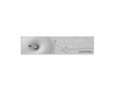 HEALTHY LIVING QUICKTIPS Logo (USPTO, 03/22/2012)