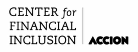 CENTER FOR FINANCIAL INCLUSION ACCION Logo (USPTO, 02.05.2012)