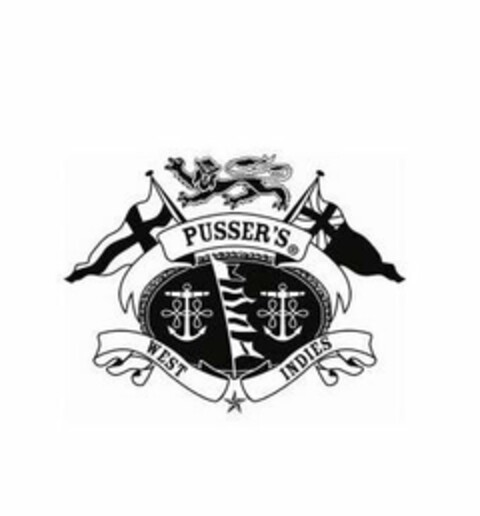 PUSSER'S WEST INDIES Logo (USPTO, 07/10/2012)