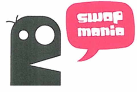 SWAP MANIA Logo (USPTO, 08/01/2012)